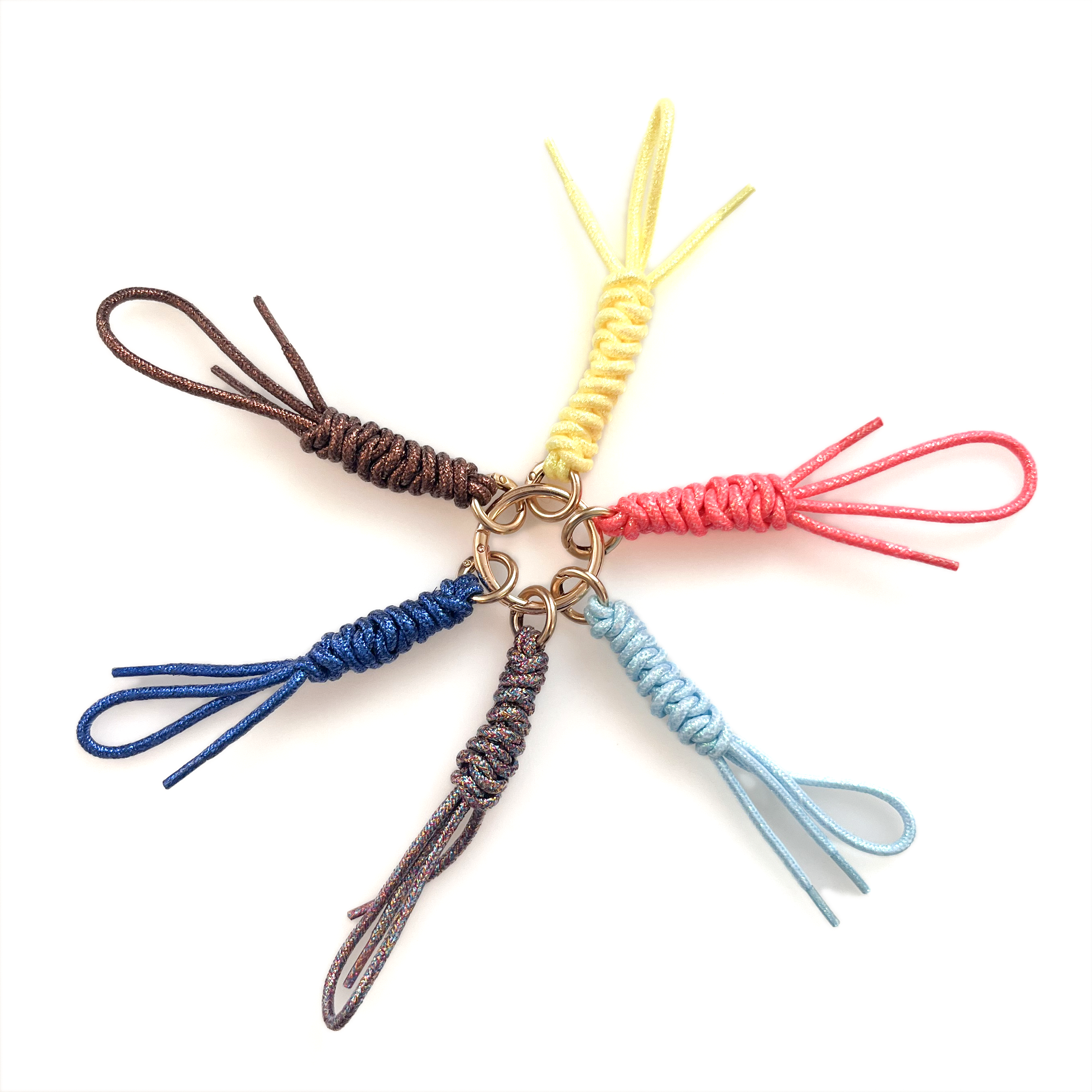 Grigri Cordon tressé irisé